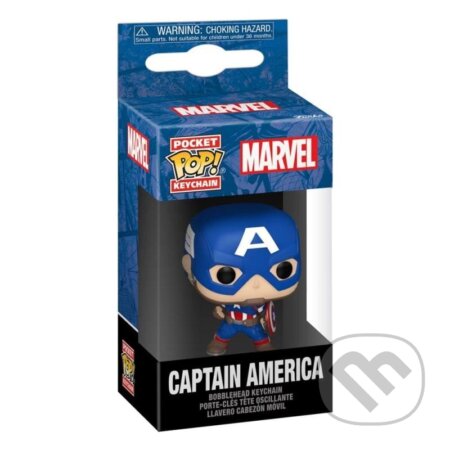 Funko POP Keychain: New Classics - Captain America (Funko). Funko, 2024 Funko POP Keychain: New Classics - Captain America (Funko). Funko, 2024