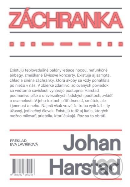 E-kniha: Záchranka (Johan Harstad). BRAK, 2024 E-kniha: Záchranka (Johan Harstad). BRAK, 2024