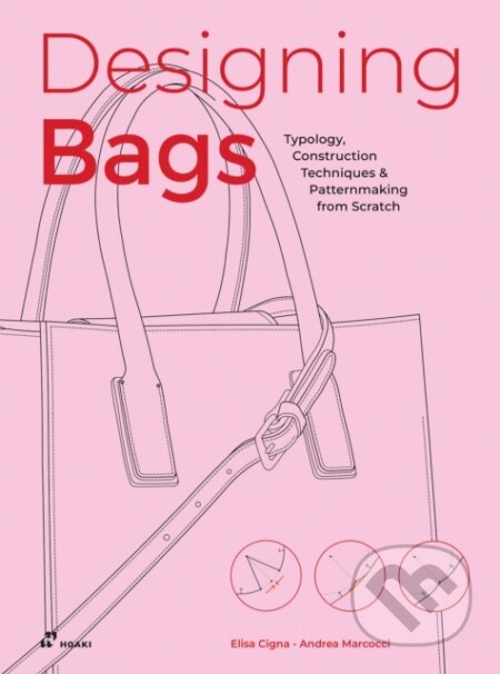Kniha: Designing Bags: Typology, Construction Techniques, Analogue and Digital Patternmaking from Scratch (Andrea Marcocci a Elisa Cigna). Hoaki, 2024 Kniha: Designing Bags: Typology, Construction Techniques, Analogue and Digital Patternmaking from Scratch (Andrea Marcocci a Elisa Cigna). Hoaki, 2024