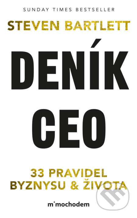E-kniha: Deník CEO (Steven Bartlett). Mimochodem, 2024 E-kniha: Deník CEO (Steven Bartlett). Mimochodem, 2024