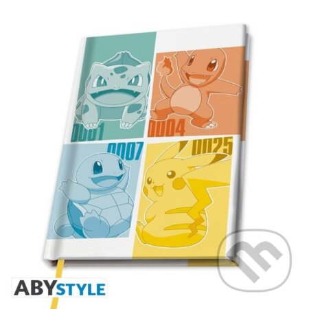 Pokémon Zápisník A5 Linkovaný (ABYstyle). ABYstyle, 2024 Pokémon Zápisník A5 Linkovaný (ABYstyle). ABYstyle, 2024