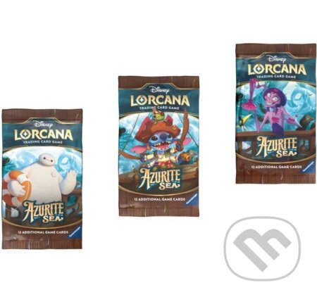 Společenská hra: Disney Lorcana: Azurite Sea - Booster Pack (Ravensburger). Ravensburger, 2024 Společenská hra: Disney Lorcana: Azurite Sea - Booster Pack (Ravensburger). Ravensburger, 2024