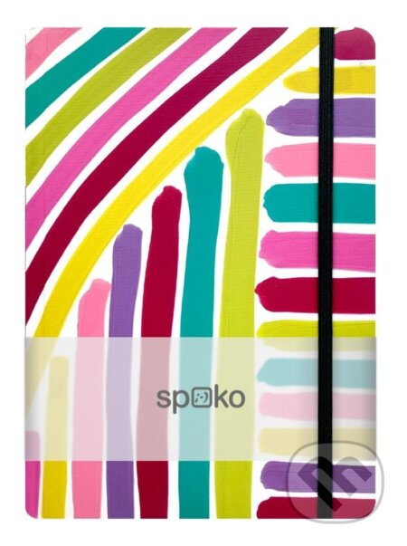 Spoko zápisník Creative růžový štětec A5, linkovaný (OFFICE LINE). OFFICE LINE Spoko zápisník Creative růžový štětec A5, linkovaný (OFFICE LINE). OFFICE LINE