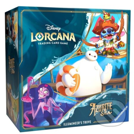 Spoločenská hra: Disney Lorcana: Azurite Sea - Illumineer´s Trove (Ravensburger). Ravensburger, 2024 Spoločenská hra: Disney Lorcana: Azurite Sea - Illumineer´s Trove (Ravensburger). Ravensburger, 2024