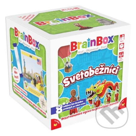 Spoločenská hra: BrainBox Svetobežníci SK (Blackfire). Blackfire, 2024 Spoločenská hra: BrainBox Svetobežníci SK (Blackfire). Blackfire, 2024