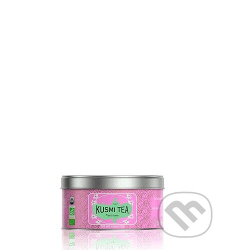 Kávy a čaje: Kusmi Tea Sypaný zelený čaj Green Rose Bio, kovová dóza 20 g (Kusmi Tea). Kusmi Tea, 2024 Kávy a čaje: Kusmi Tea Sypaný zelený čaj Green Rose Bio, kovová dóza 20 g (Kusmi Tea). Kusmi Tea, 2024