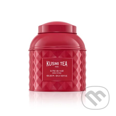 Kávy a čaje: Kusmi Tea Vianočný čaj Alain Ducasse bio, kovová dóza 110 g (Kusmi Tea). Kusmi Tea, 2024 Kávy a čaje: Kusmi Tea Vianočný čaj Alain Ducasse bio, kovová dóza 110 g (Kusmi Tea). Kusmi Tea, 2024