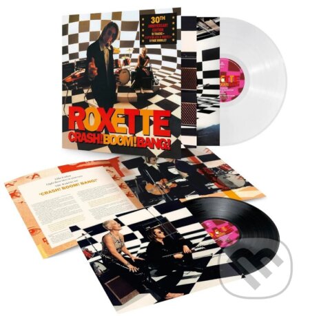 Hudobné CD: Roxette: Crash! Boom! Bang! (30Th Anniversary Edition Black/White) LP (Hudobné albumy). Hudobné albumy, 2024 Hudobné CD: Roxette: Crash! Boom! Bang! (30Th Anniversary Edition Black/White) LP (Hudobné albumy). Hudobné albumy, 2024