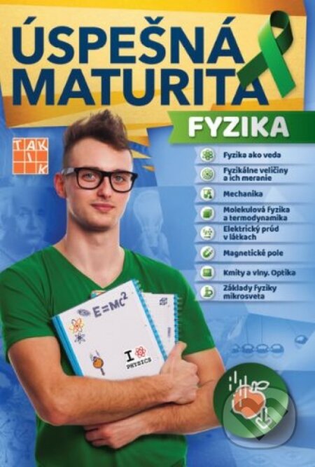 Kniha: Úspešná maturita - Fyzika (Patrik Kriek). Taktik, 2024 Kniha: Úspešná maturita - Fyzika (Patrik Kriek). Taktik, 2024