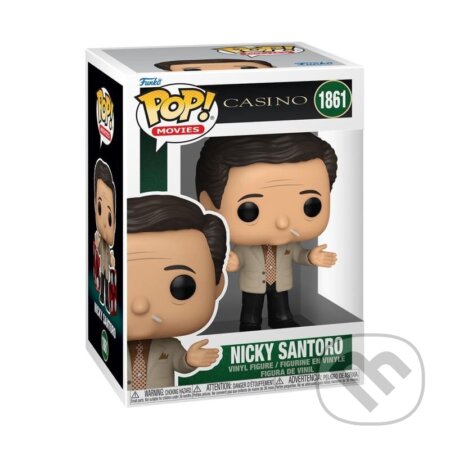 Funko POP Movies: Casino - Nicky Santoro (Funko). Funko, 2024 Funko POP Movies: Casino - Nicky Santoro (Funko). Funko, 2024