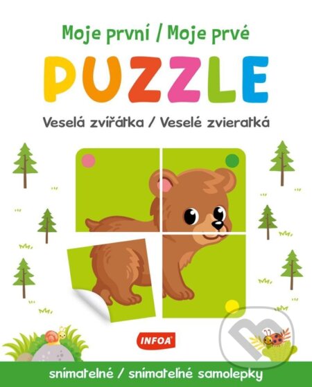 Kniha: Moje první puzzle - Veselá zvířátka / Moje prvé puzzle - Veselé zvieratká (INFOA). INFOA, 2024 Kniha: Moje první puzzle - Veselá zvířátka / Moje prvé puzzle - Veselé zvieratká (INFOA). INFOA, 2024