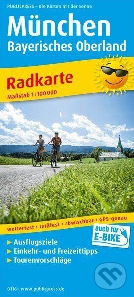 Mnichov-Bavorská vysočina 1:100 000 / cyklistická mapa (freytag&berndt). freytag&berndt, 2018 Mnichov-Bavorská vysočina 1:100 000 / cyklistická mapa (freytag&berndt). freytag&berndt, 2018