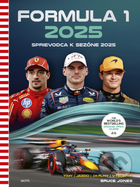 Kniha: Formula 1 (Bruce Jones). Motýľ, 2025 Kniha: Formula 1 (Bruce Jones). Motýľ, 2025