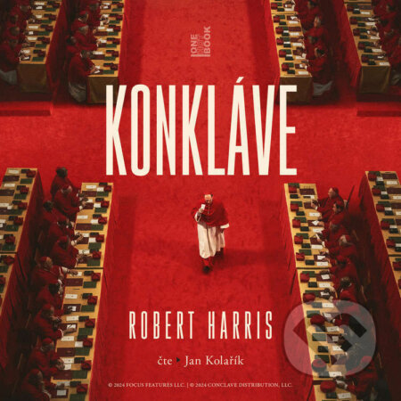 Audiokniha: Konkláve (Robert Harris). OneHotBook, 2024 Audiokniha: Konkláve (Robert Harris). OneHotBook, 2024