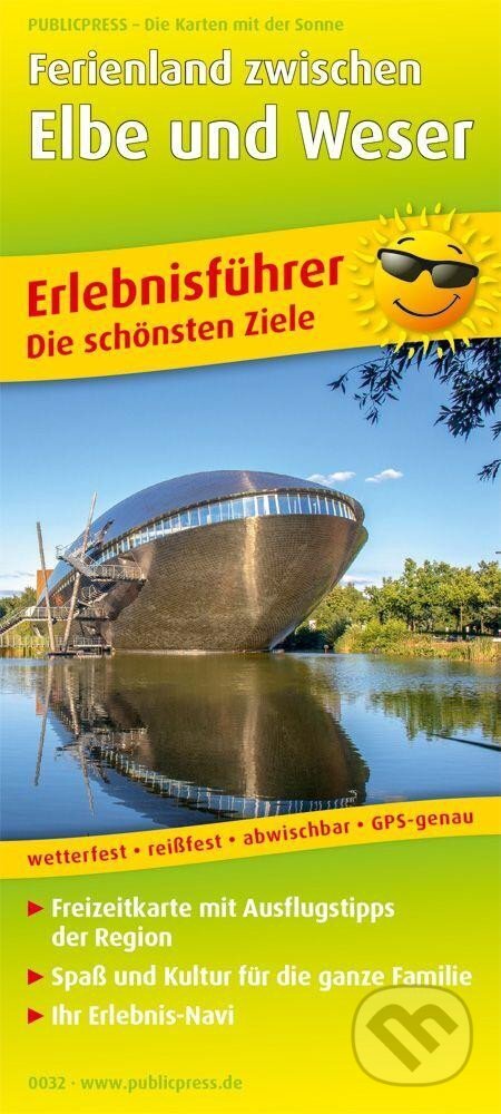 Kniha: Prázdninová země mezi Labem a Weserem 1:160 000 / mapa s průvodcem (freytag&berndt). freytag&berndt, 2019 Kniha: Prázdninová země mezi Labem a Weserem 1:160 000 / mapa s průvodcem (freytag&berndt). freytag&berndt, 2019