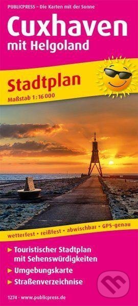 Kniha: Cuxhaven, Helgoland 1:16 000 / plán města (freytag&berndt). freytag&berndt, 2018 Kniha: Cuxhaven, Helgoland 1:16 000 / plán města (freytag&berndt). freytag&berndt, 2018