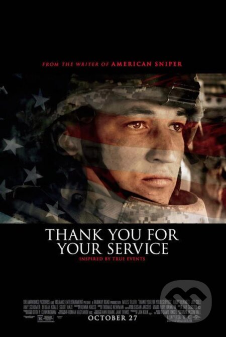 Film: Thank You for Your Service (Jason Dean Hall) (Blu-ray). , 2018 Film: Thank You for Your Service (Jason Dean Hall) (Blu-ray). , 2018