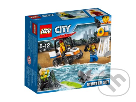 LEGO City Coast Guard 60163 Pobřežní hlídka -začátečnická souprava, LEGO, 2017