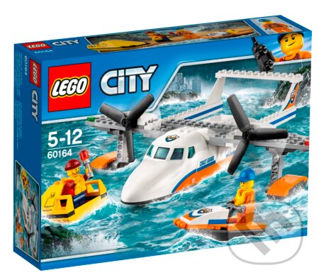LEGO City Coast Guard 60164 Záchranársky hydroplán, LEGO, 2017