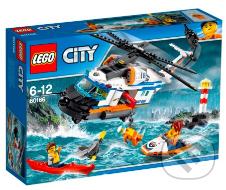 LEGO City Coast Guard 60166 Výkonná záchranářská helikoptéra, LEGO, 2017