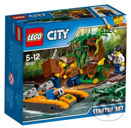LEGO City Jungle Explorers 60157 Džungľa - začiatočnícka súprava, LEGO, 2017