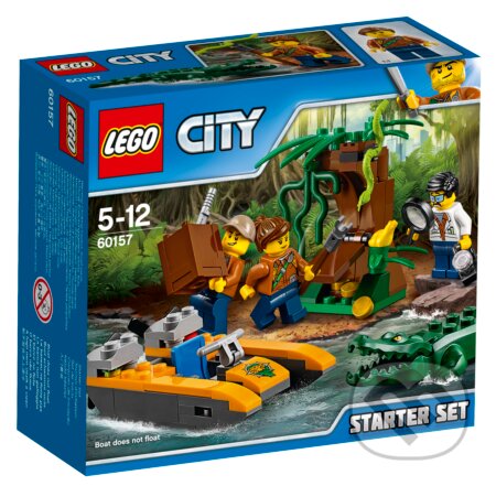 Spoločenská hra: LEGO City Jungle Explorers 60157 Džungľa - začiatočnícka súprava (LEGO). LEGO, 2017 Spoločenská hra: LEGO City Jungle Explorers 60157 Džungľa - začiatočnícka súprava (LEGO). LEGO, 2017