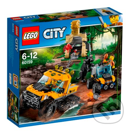 Spoločenská hra: LEGO City Jungle Explorers 60159 Obrnený transportér do džungle (LEGO). LEGO, 2017 Spoločenská hra: LEGO City Jungle Explorers 60159 Obrnený transportér do džungle (LEGO). LEGO, 2017
