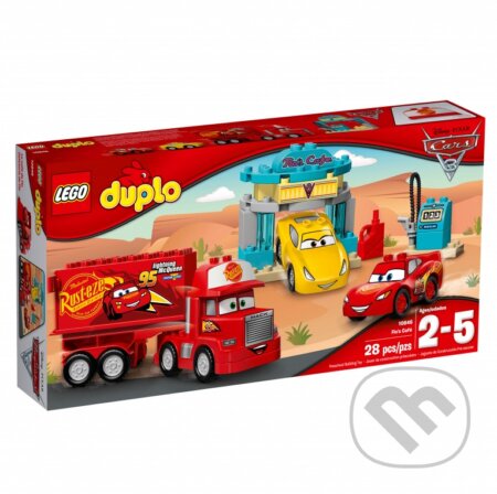 Spoločenská hra: LEGO DUPLO Cars 10846 Kaviareň Flo (LEGO). LEGO, 2017 Spoločenská hra: LEGO DUPLO Cars 10846 Kaviareň Flo (LEGO). LEGO, 2017