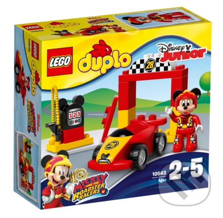 Spoločenská hra: LEGO DUPLO Disney 10843 Mickeyho pretekárske auto (LEGO). LEGO, 2017 Spoločenská hra: LEGO DUPLO Disney 10843 Mickeyho pretekárske auto (LEGO). LEGO, 2017