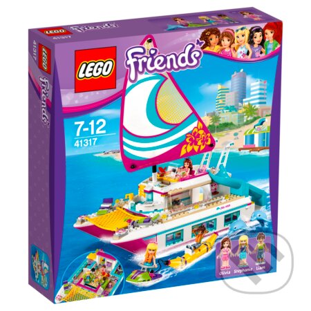 Spoločenská hra: LEGO Friends 41317 Katamarán Sunshine (LEGO). LEGO, 2017 Spoločenská hra: LEGO Friends 41317 Katamarán Sunshine (LEGO). LEGO, 2017