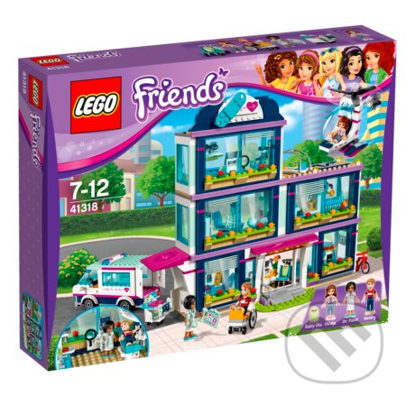 Spoločenská hra: LEGO Friends 41318 Nemocnica v Heartlake (LEGO). LEGO, 2017 Spoločenská hra: LEGO Friends 41318 Nemocnica v Heartlake (LEGO). LEGO, 2017