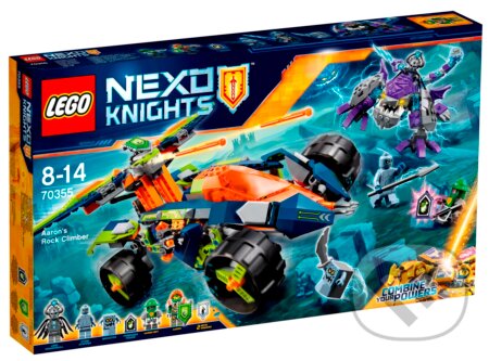 LEGO Nexo Knights 70355 Aaronove vozidlo Horolezec, LEGO, 2017