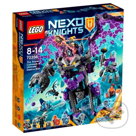 LEGO Nexo Knights 70356 Úžasne ničivý Kamenný kolos, LEGO, 2017