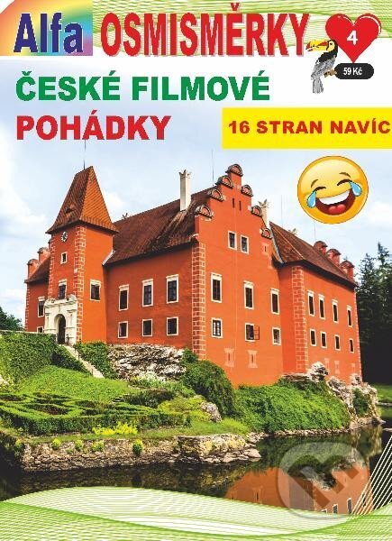 Kniha: Osmisměrky 4/2024 České filmové pohádky (Alfasoft). Alfasoft, 2024 Kniha: Osmisměrky 4/2024 České filmové pohádky (Alfasoft). Alfasoft, 2024