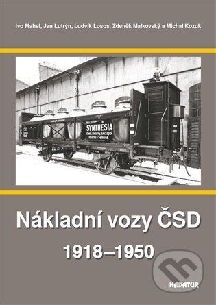 Kniha: Nákladní vozy ČSD 1918-1950 (Michal Kozuk, Zdeněk Malkovský, Ivo Mahel, Jan Lutrýn a Ludvík Losos). Nadatur, 2024 Kniha: Nákladní vozy ČSD 1918-1950 (Michal Kozuk, Zdeněk Malkovský, Ivo Mahel, Jan Lutrýn a Ludvík Losos). Nadatur, 2024