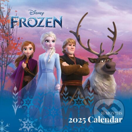 Oficiálny nástenný kalendár 2025 - 16 mesiacov Disney - Frozen: Postavy (). , 2024 Oficiálny nástenný kalendár 2025 - 16 mesiacov Disney - Frozen: Postavy (). , 2024