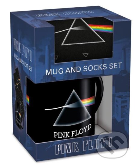 Darčekový set - hrnček s ponožkami Pink Floyd: Dsotm (Pink Floyd). Pink Floyd, 2024 Darčekový set - hrnček s ponožkami Pink Floyd: Dsotm (Pink Floyd). Pink Floyd, 2024