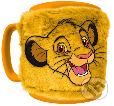 Keramický hrnček s chlpatým odnímateľným obalom Disney - The Lion King: Simba (). , 2024 Keramický hrnček s chlpatým odnímateľným obalom Disney - The Lion King: Simba (). , 2024