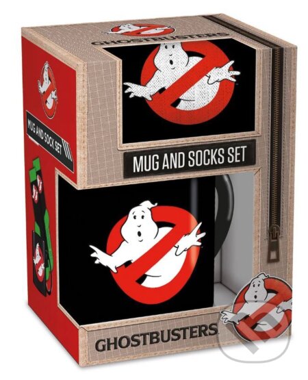 Darčekový set - hrnček s ponožkami Ghostbusters: Žiadny duch (). , 2024 Darčekový set - hrnček s ponožkami Ghostbusters: Žiadny duch (). , 2024