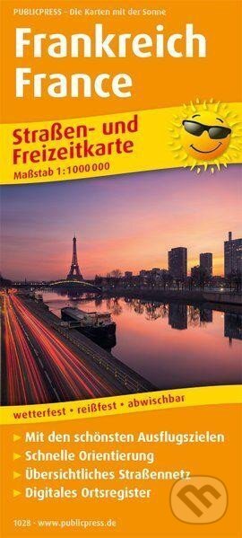 Kniha: Francie 1:1 000 000 / automapa (freytag&berndt). freytag&berndt, 2018 Kniha: Francie 1:1 000 000 / automapa (freytag&berndt). freytag&berndt, 2018