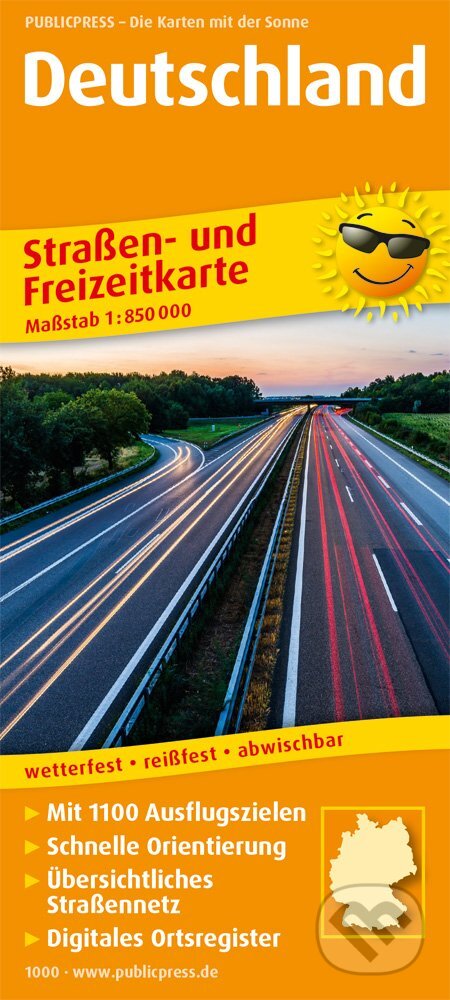 Kniha: Německo 1:850 000 / automapa (freytag&berndt). freytag&berndt, 2017 Kniha: Německo 1:850 000 / automapa (freytag&berndt). freytag&berndt, 2017