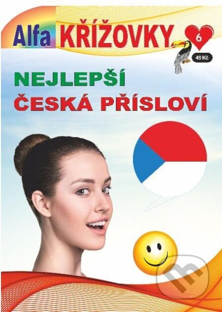 Kniha: Křížovky 6/2024 Nejlepší česká přísloví (Alfasoft). Alfasoft, 2024 Kniha: Křížovky 6/2024 Nejlepší česká přísloví (Alfasoft). Alfasoft, 2024