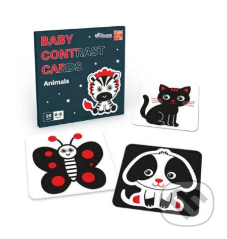 Spoločenská hra: Kontrastné kartičky - zvieratká (Taktik). Taktik, 2024 Spoločenská hra: Kontrastné kartičky - zvieratká (Taktik). Taktik, 2024