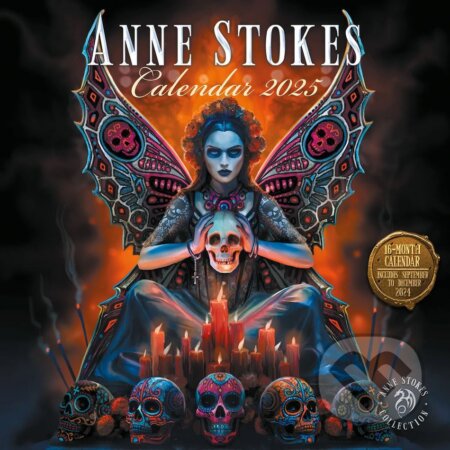 Oficiálny nástenný kalendár 2025 Anne Stokes (). , 2024 Oficiálny nástenný kalendár 2025 Anne Stokes (). , 2024