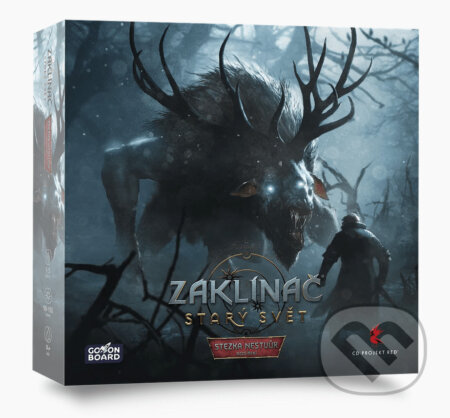 Společenská hra: Zaklínač: Starý svět - Stezka nestvůr (Łukasz Woźniak). Blackfire, 2024 Společenská hra: Zaklínač: Starý svět - Stezka nestvůr (Łukasz Woźniak). Blackfire, 2024