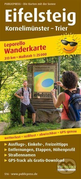 Kniha: Eifelsteig, Kornelimünster-Trier 1:25 000 / turistická mapa (freytag&berndt). freytag&berndt, 2019 Kniha: Eifelsteig, Kornelimünster-Trier 1:25 000 / turistická mapa (freytag&berndt). freytag&berndt, 2019