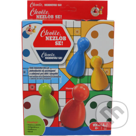 Spoločenská hra: STUDO GAMES - Člověče, nezlob se (Sparkys). Sparkys, 2024 Spoločenská hra: STUDO GAMES - Člověče, nezlob se (Sparkys). Sparkys, 2024