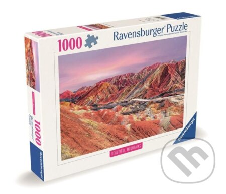 Puzzle: Dechberoucí hory: Duhové hory, Čína (Ravensburger). Ravensburger, 2024 Puzzle: Dechberoucí hory: Duhové hory, Čína (Ravensburger). Ravensburger, 2024