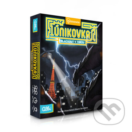Společenská hra: Únikovka - Blackout v Tokiu (Albi). Albi, 2024 Společenská hra: Únikovka - Blackout v Tokiu (Albi). Albi, 2024