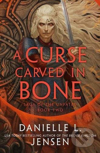 Kniha: A Curse Carved in Bone (Danielle L. Jensen). Del Rey, 2025 Kniha: A Curse Carved in Bone (Danielle L. Jensen). Del Rey, 2025
